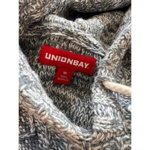 UnionBay Gray pullover Hoodie sweater, Men's size M